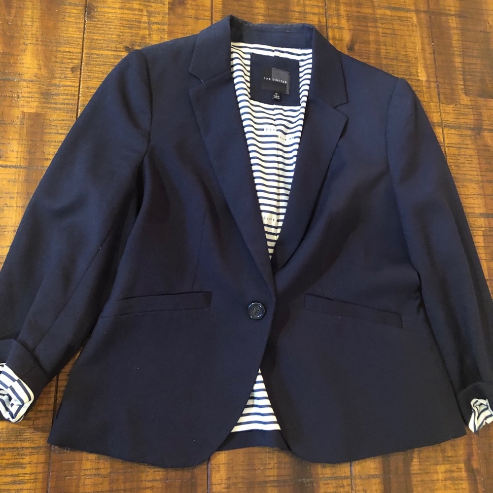 The Limited Navy Blazer
